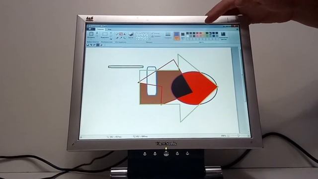 Сенсорный монитор ViewSonic VE510s. смотреть онлайн