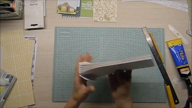 Мастер-класс Альбом в форме домика 