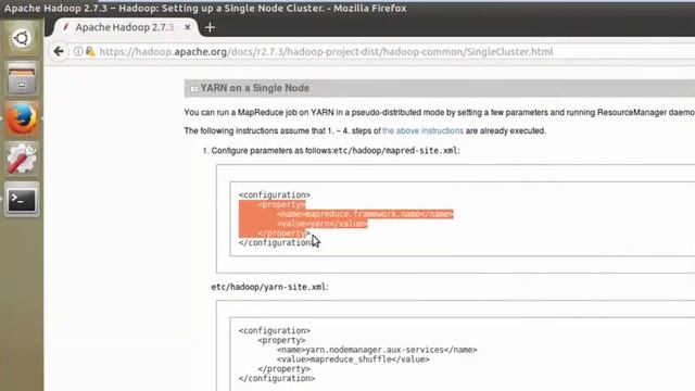 Hadoop 2.7.3 Single Node ~ YARN смотреть онлайн