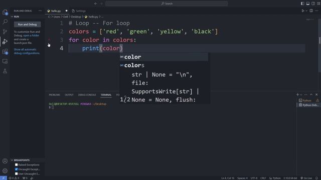 For loop in python programming language | Beginner Tutorials смотреть онлайн