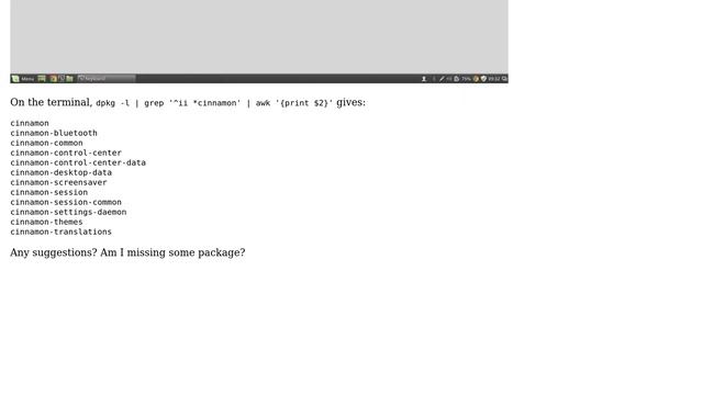 Unix & Linux: No keyboard layouts in Cinnamon 2.6.7 смотреть онлайн