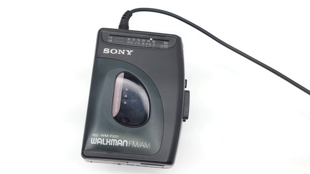 Sony Walkman AM/FM Cassette WM-FX21 Portable Cassette Player смотреть онлайн