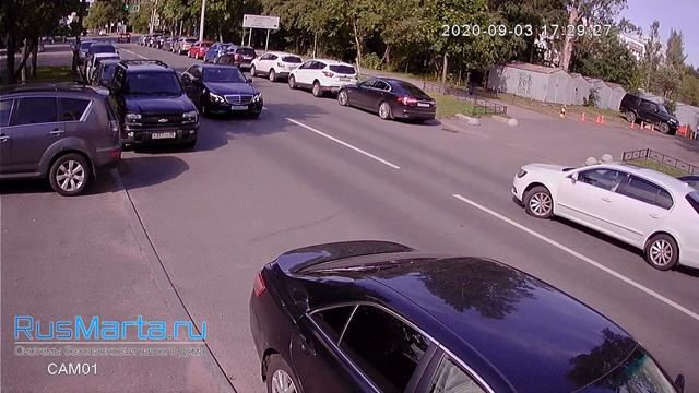 Пример записи Уличная 2 Мп 1080P видеокамера PST AHD102 и Купольная 2 Мп 1080P видеокамера AHD302 смотреть онлайн