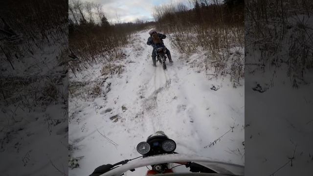 Зимняя катка) #moto #motoland #jawa #ride смотреть онлайн