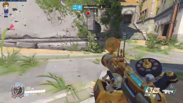 OVERWATCH Season 22 Damage Placement match 1 смотреть онлайн