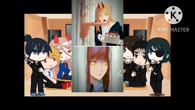 Chainsaw man react to Makima and the future/SPOILER ALERT ? ??/chainsaw man///// смотреть онлайн