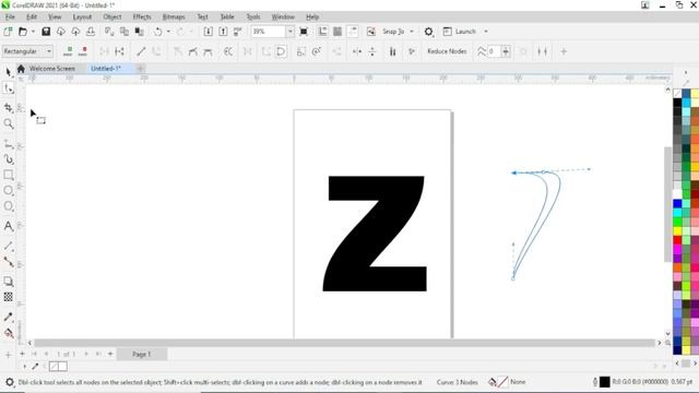 How to make Zee TV logo design in Corel draw 2021 Tutorial - Corel Draw 2021 Tutorial Hindi смотреть онлайн