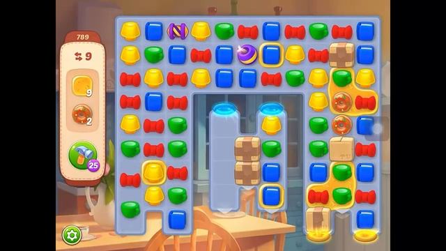 Homescapes - Level 789 Gameplay смотреть онлайн