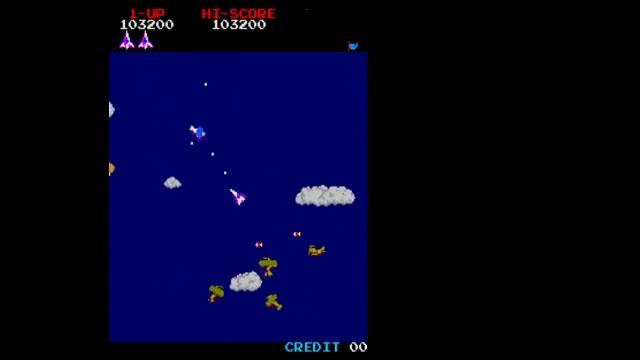 MAME - Time Pilot - 224,300 points - ARCADE GAME смотреть онлайн