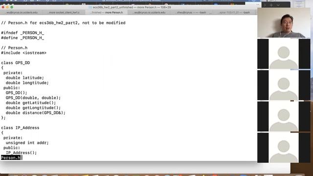 ecs36b_zoom 04/10/2020 Homework #2 demo смотреть онлайн