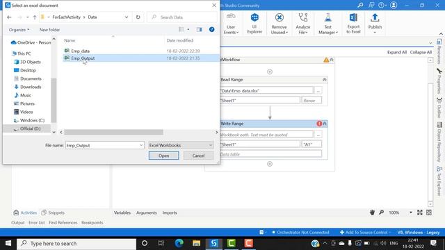 Write and Append Range Activity | How to write excel file | UiPath Tutorials | Coderslobby смотреть онлайн