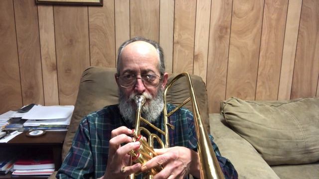 Follow-up from the unboxing video of the valve trombone with a trumpet mouthpiece experiment смотреть онлайн