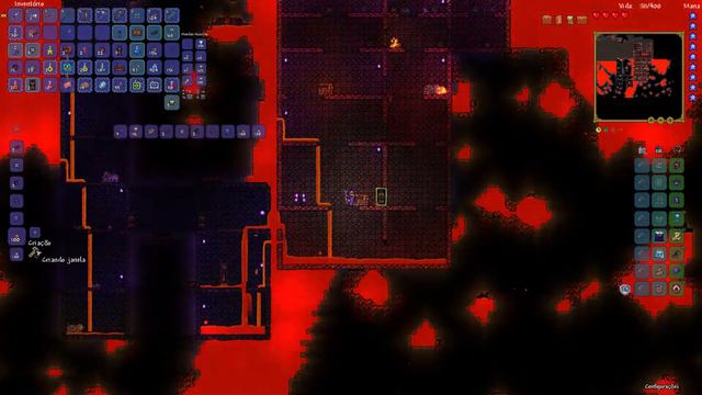 Explorando o Inferno e forjas infernais |TERRARIA EXPERT #12| смотреть онлайн