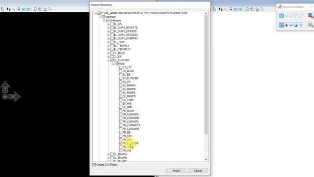 OpenBridge Modeler - Importing & Annotating Alignment смотреть онлайн