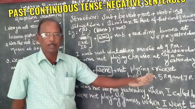 PAST CONTINUOUS TENSE-NEGATIVE SENTENCES-QUESTION SENTENCES смотреть онлайн