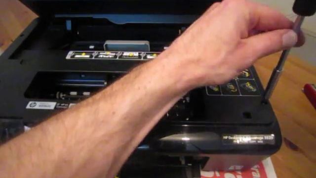 Hp DeskJet 5525 printhead removal смотреть онлайн