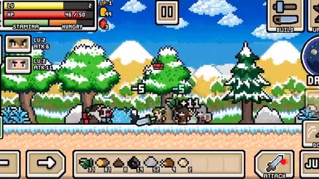 Ultra Pixel Survive Winter Coming - Gameplay Trailer Video смотреть онлайн