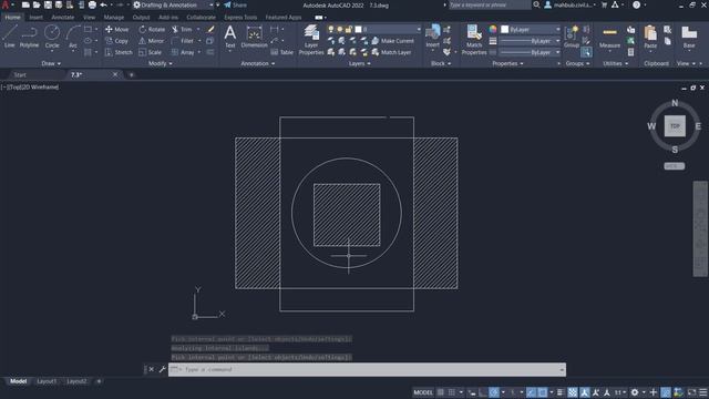 Using advanced hatch features | AutoCAD Tutorial Bangla | Lesson- 7.3 | CAD Builder смотреть онлайн