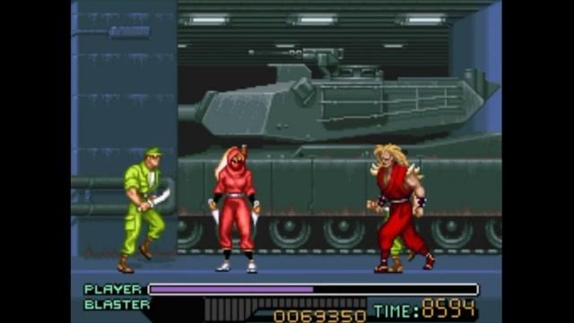 Super Nintendo (Snes) 16-bit Ninja Warriors Stage 4