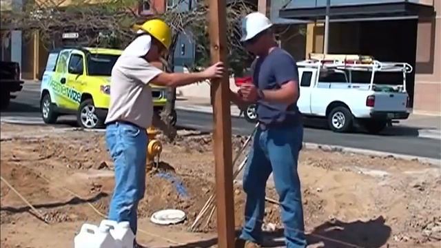 Монтаж заборов с помощью заменителя бетона Hilst Professional! смотреть онлайн