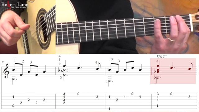 MOON RIVER - Henry Mancini - Full Tutorial with TAB - Classical Guitar смотреть онлайн