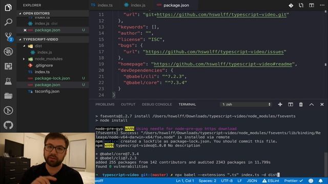 Setting Up TypeScript w/ Babel смотреть онлайн