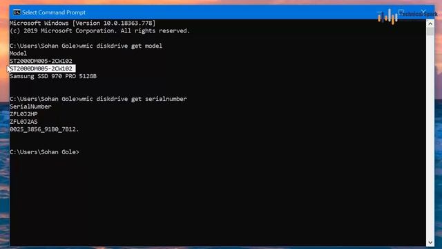 How To Check Hard Disk Serial Number And Model Number in Windows Using CMD | Check HDD Warranty смотреть онлайн