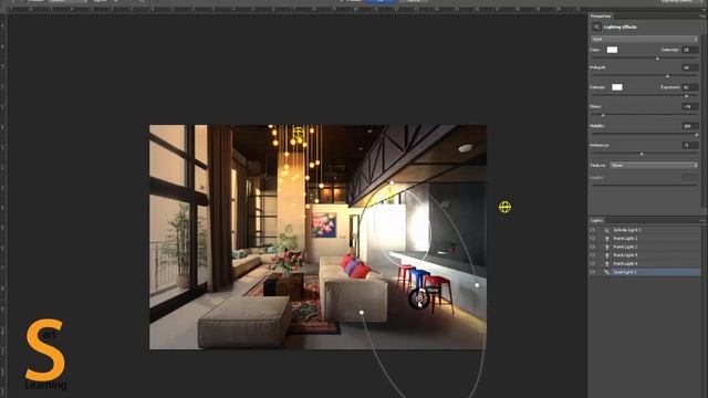 Tutorial day to night interior with filter lighting effects in photoshop смотреть онлайн