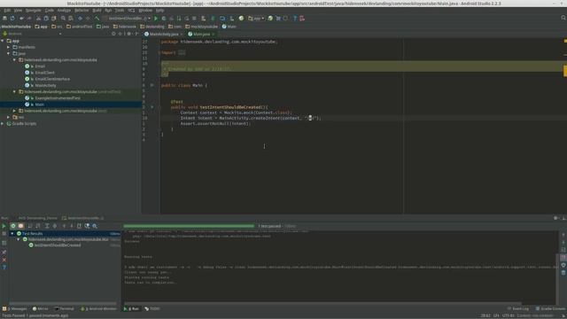 Android Mockito Tutorial - Instrumented Tests смотреть онлайн