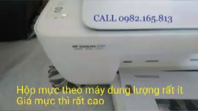 gắn bộ tiếp mực ngoài máy in Hp Deskjet 2132- Đổ mực , thay mực máy in hp2132 giá rẻ смотреть онлайн