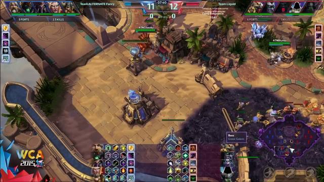 Liquid vs ATN Fancy игра 1 @ Европейские отборочные на WCA 21.07.2015 смотреть онлайн