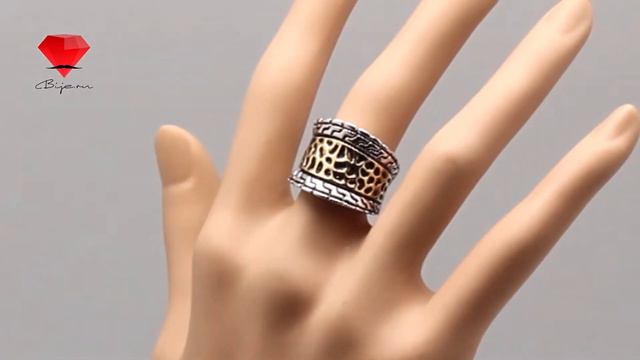 Bije.ru: Кольцо в африканском стиле с родиевым покрытием Staci (Стаси) смотреть онлайн