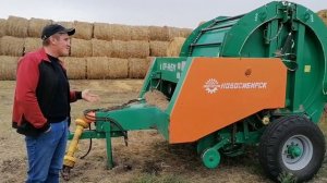 видео отзыв о пресс подборщике ПР-145М (Унисибмаш)