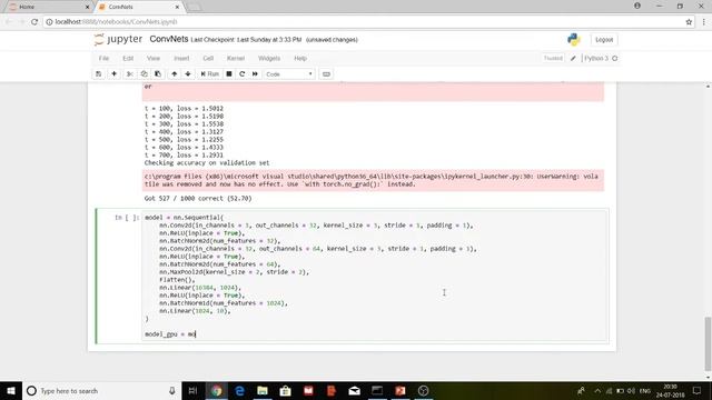 Module 4 DNN Implementation GPU 003 смотреть онлайн