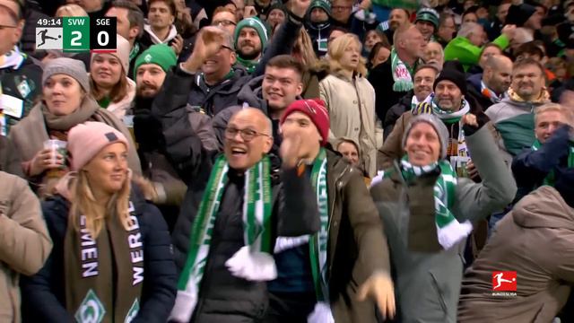 Werder Bremen - Eintracht Frankfurt 2-2 | Highlights | Matchday 11 – Bundesliga 2023/24