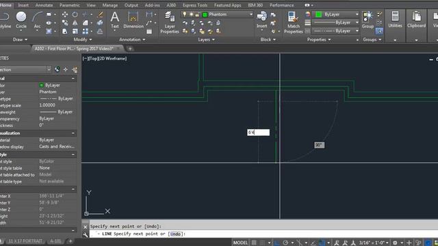 First Floor Plan Tutorial смотреть онлайн