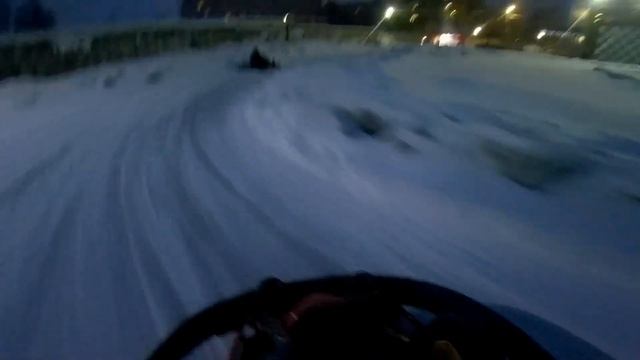 Зимний картинг Курск. Субботняя гонка. Первый заезд смотреть онлайн