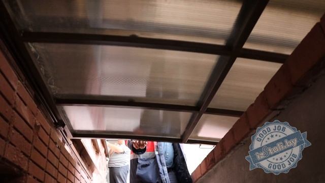 Трехсекционный откатной навес смотреть онлайн