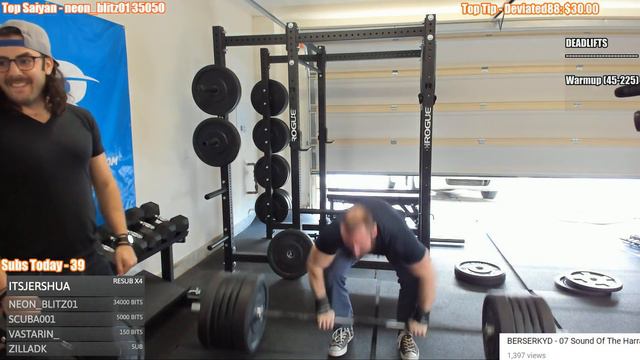 Bajheera - Solid 475 LB DEADLIFT PR w/ Jujimufu & Tom! - Gym Stream Hype! ^_^ смотреть онлайн