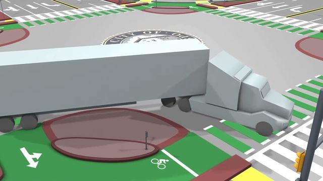 How to Use a Protected Intersection смотреть онлайн