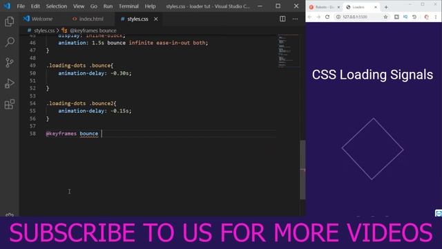 Pure CSS loader and spinner Animation | HTML And CSS Tutorial (Full HD) смотреть онлайн