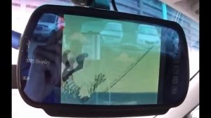 Камера заднего вида + зеркало-монитор 7' + Bluetooth + USB + SD