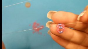 # как сплести круг из бисера ???