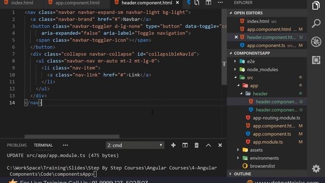 Angular Components Tutorial 2021| Angular Tutorial For Beginners | DotNetTricks смотреть онлайн