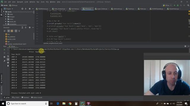 Real Estate Data Analytics with Python, Pandas, and Zillow API | #53 (Zillow API #5) смотреть онлайн