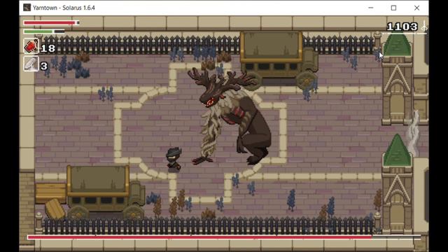 Bloodborne meets The Minish Cap!- YARNTOWN смотреть онлайн