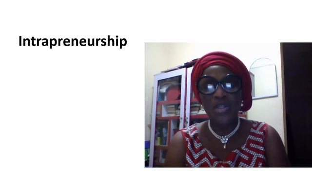 Module 1 Unit 1:  An Overview Of The Definitions Of Entrepreneurship And Intrapreneurship
