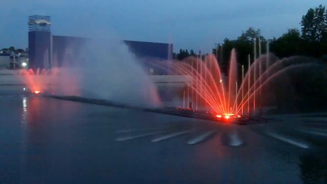 Фонтан "Roshen" в Виннице смотреть онлайн