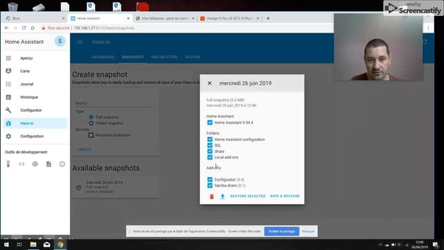 #3 Premiers modules élémentaires (Configurator/Samba/DuckDNS) pour Home Assistant смотреть онлайн