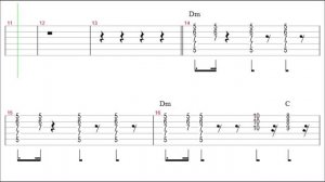 Pink Floyd - Another Brick In The Wall Guitar Solo Tab+BackingTrack